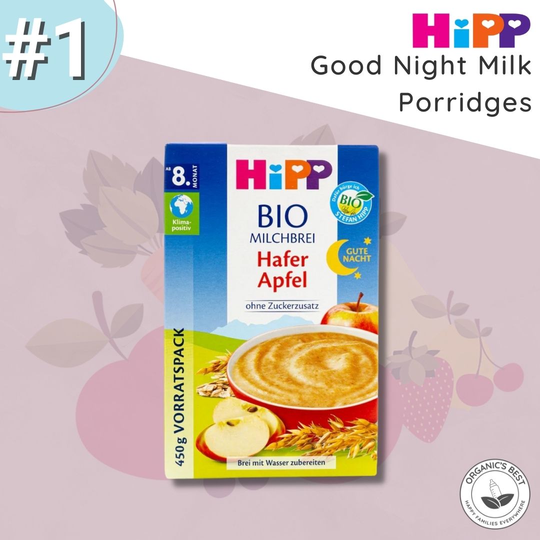 #1 HiPP Good Night Milk Porridges | Organic's Best