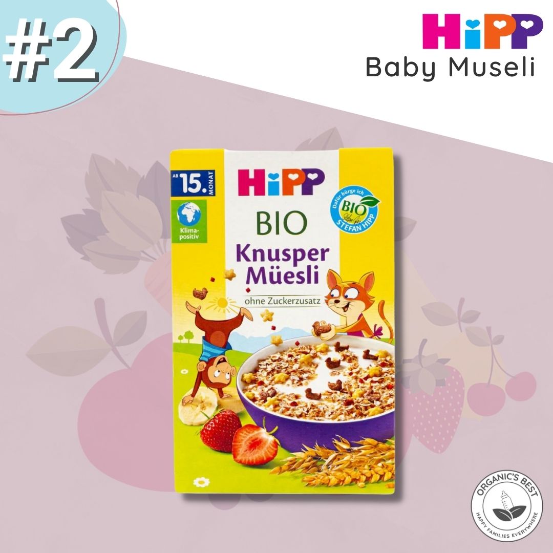 #2 HiPP Organic Baby Muesli | Organic's Best