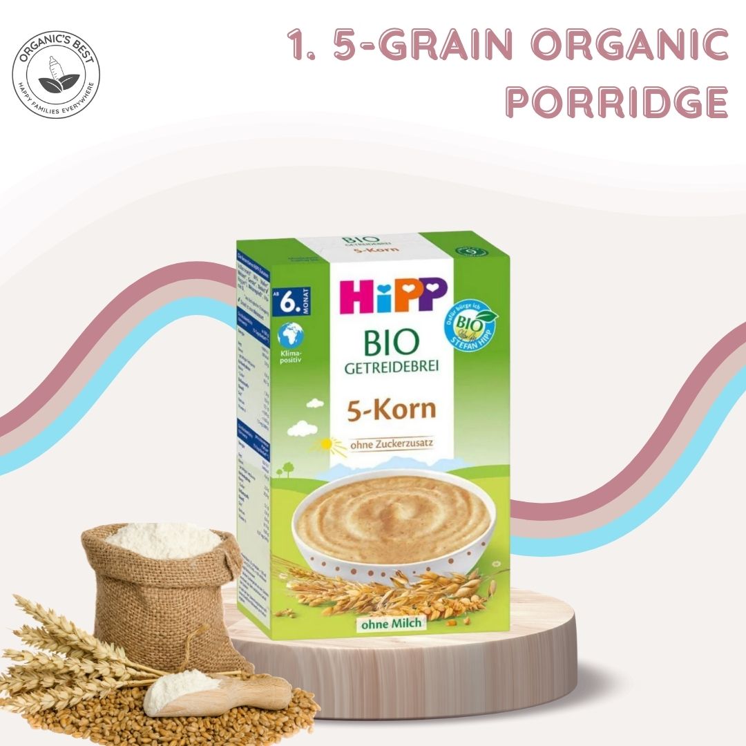 HiPP 5 grain organic porridge | Organic's Best