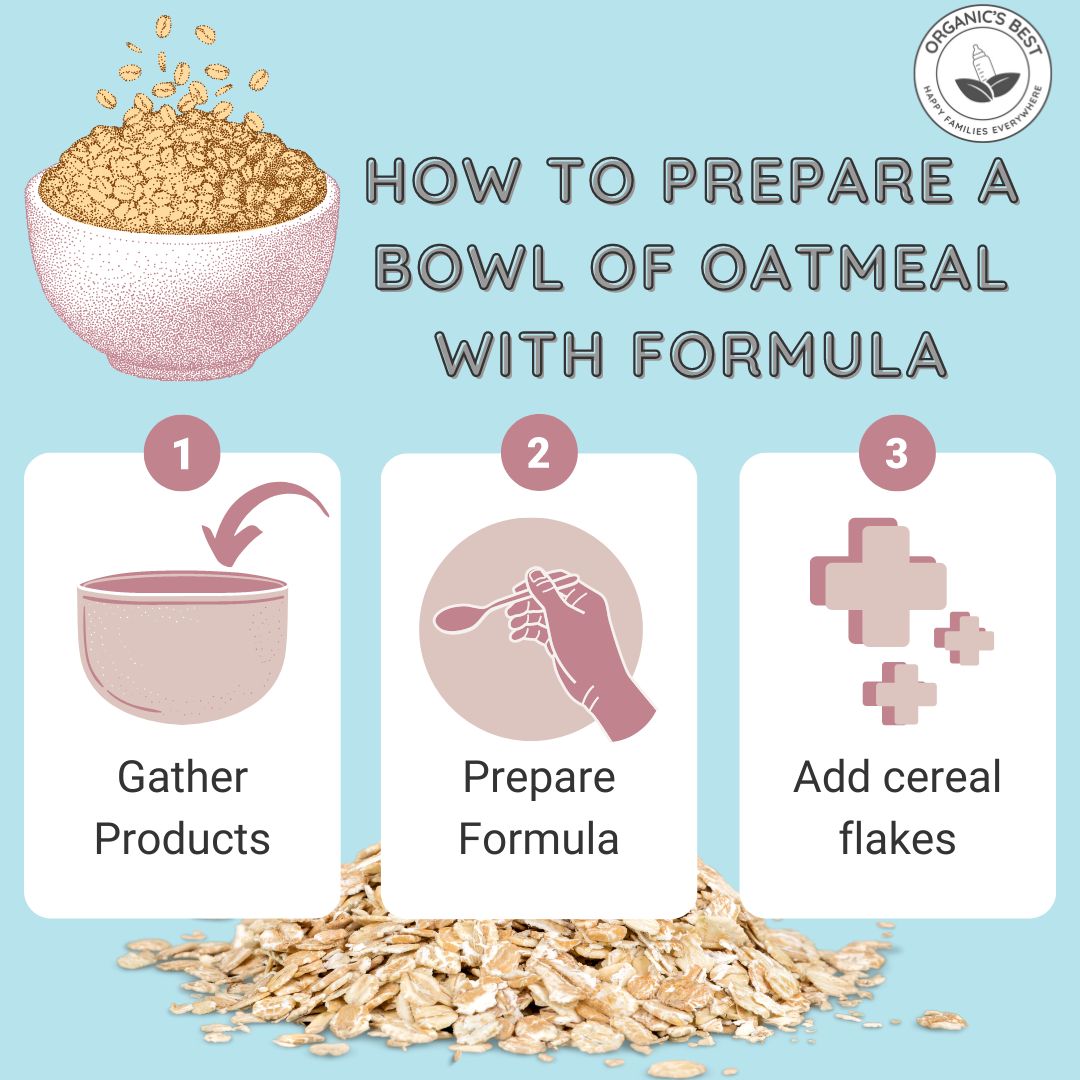 How to Prepare a bowl of oatmeal with formula