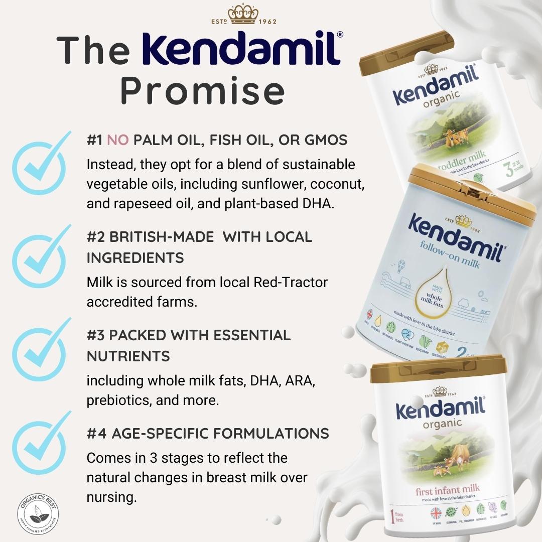 The kendamil formula promise | Organic's Best