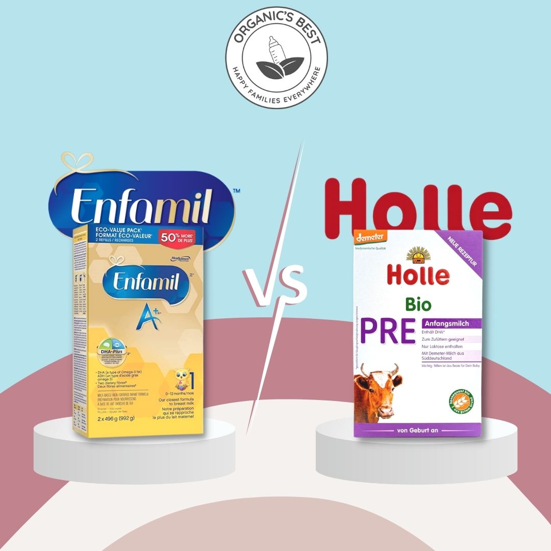 Enfamil vs Holle formula | Organic's Best