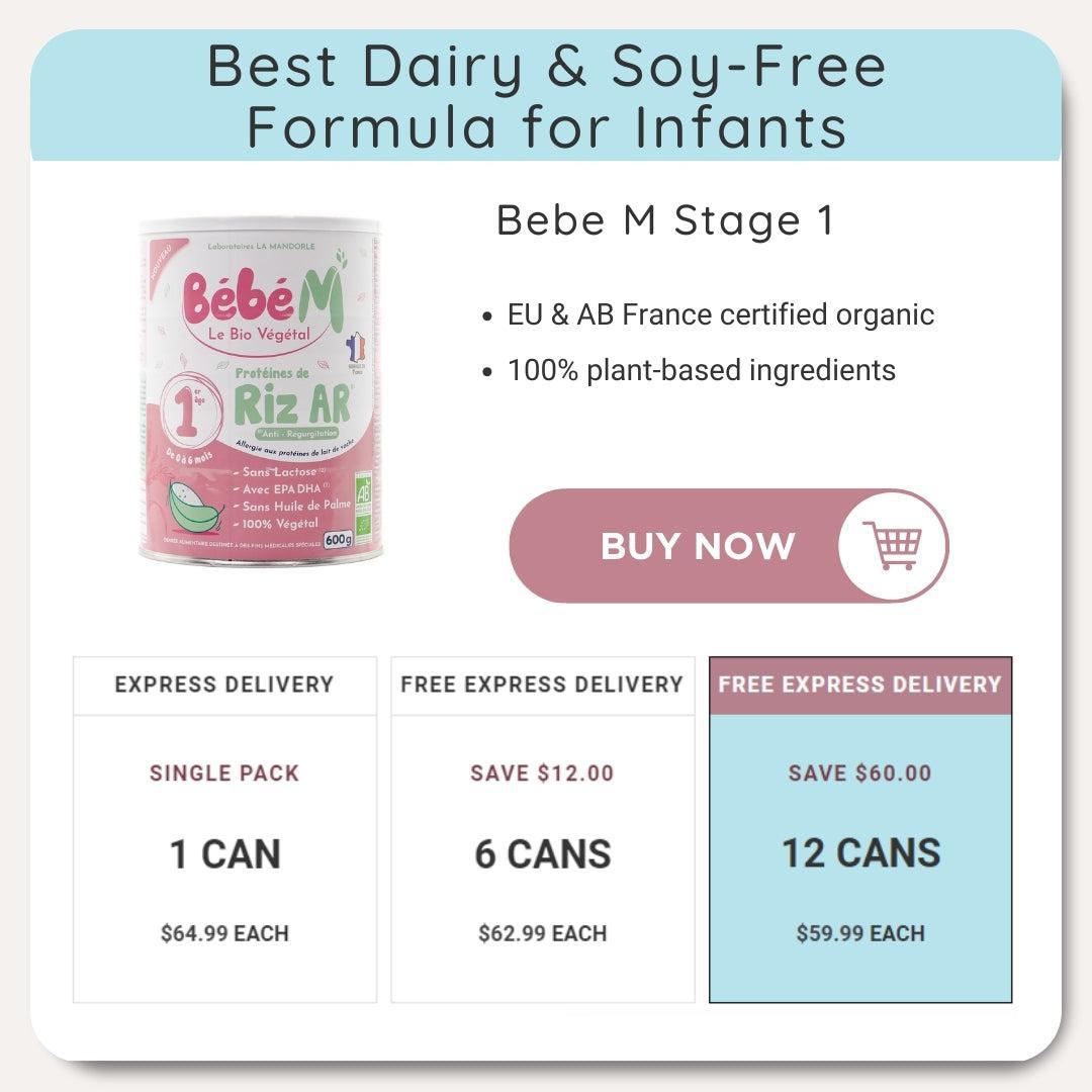 Best dairy-free soy-free formula for infants | Organic's Best