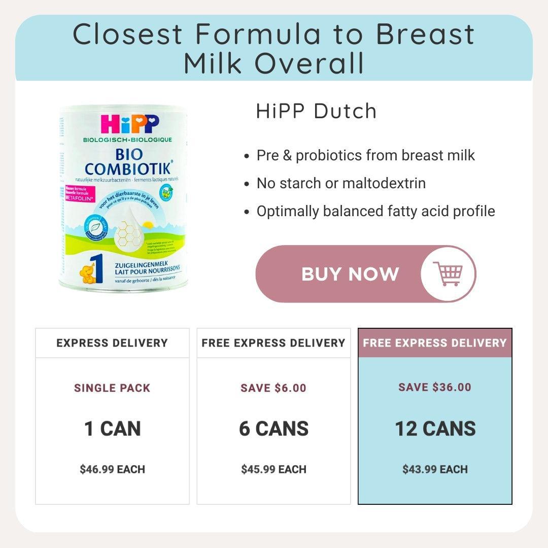 Best Organic Formula Closest to Breast Milk - HiPP Dutch | Organic's Best