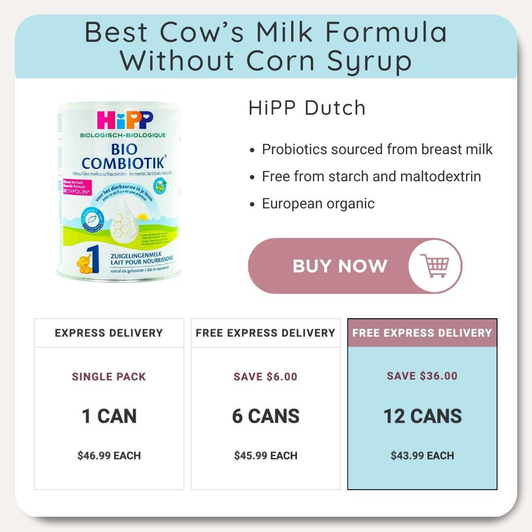 HiPP Dutch formula without corn syrup | Organic's Best