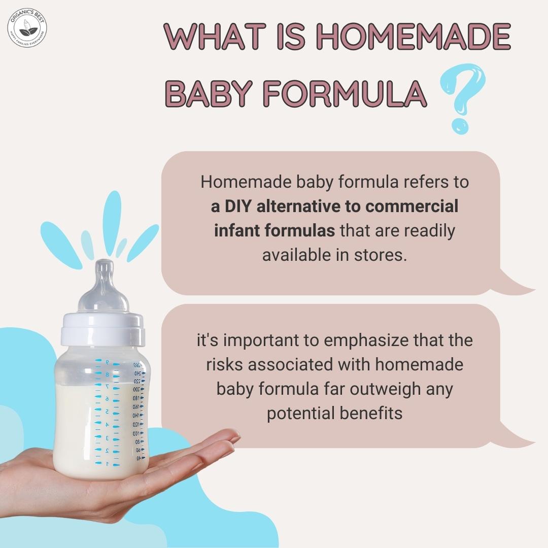 What is Homemade Baby Formula | Organic's Best