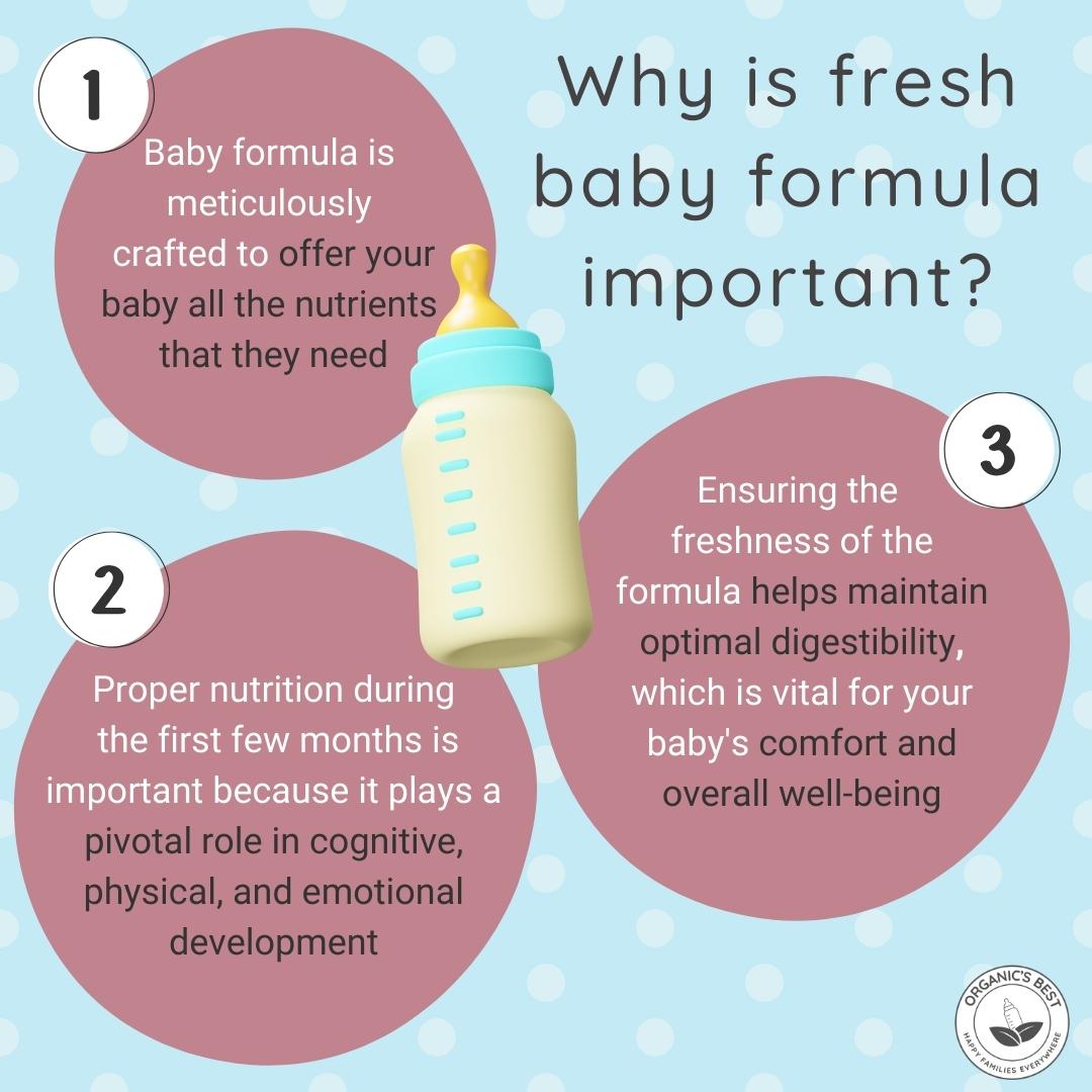 The Importance of Fresh Infant Formula | Organic's Best