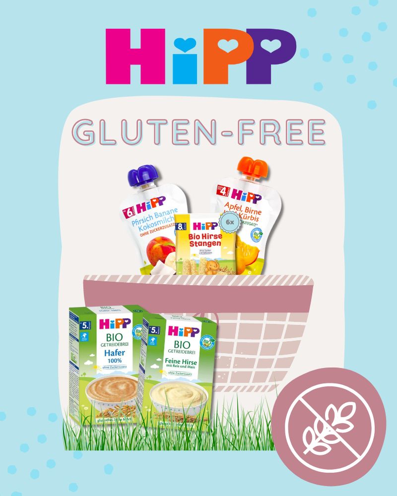 Gluten-Free Hipp baby food Products
