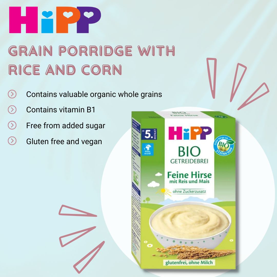 HiPP Grain porridge with rice and corn