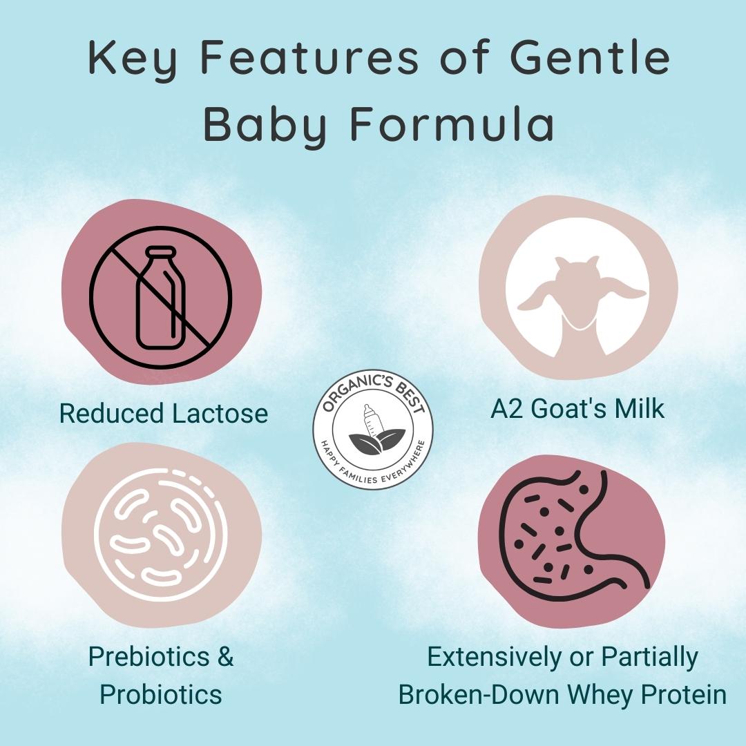 Key Features of Gentle Baby Formula | Organic's Best
