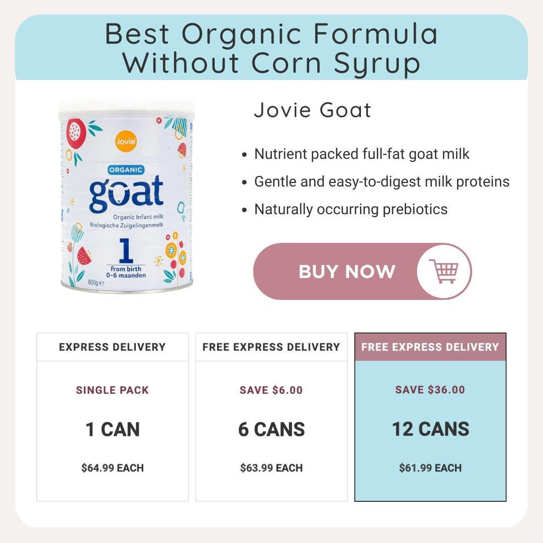 Best Organic Formula Without Corn Syrup - Jovie | Organic's Best