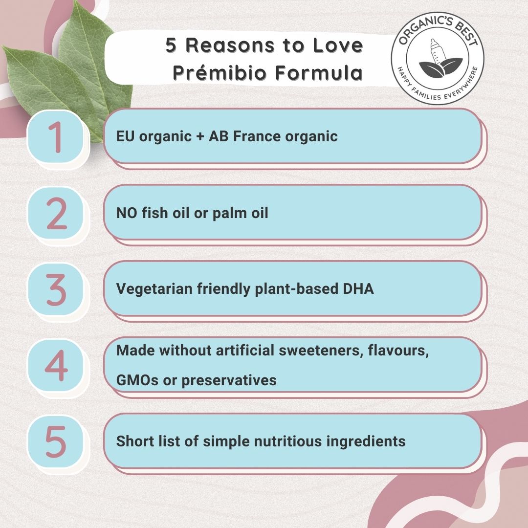 5 reasons to love Premibio formula | Organic's Best Shop