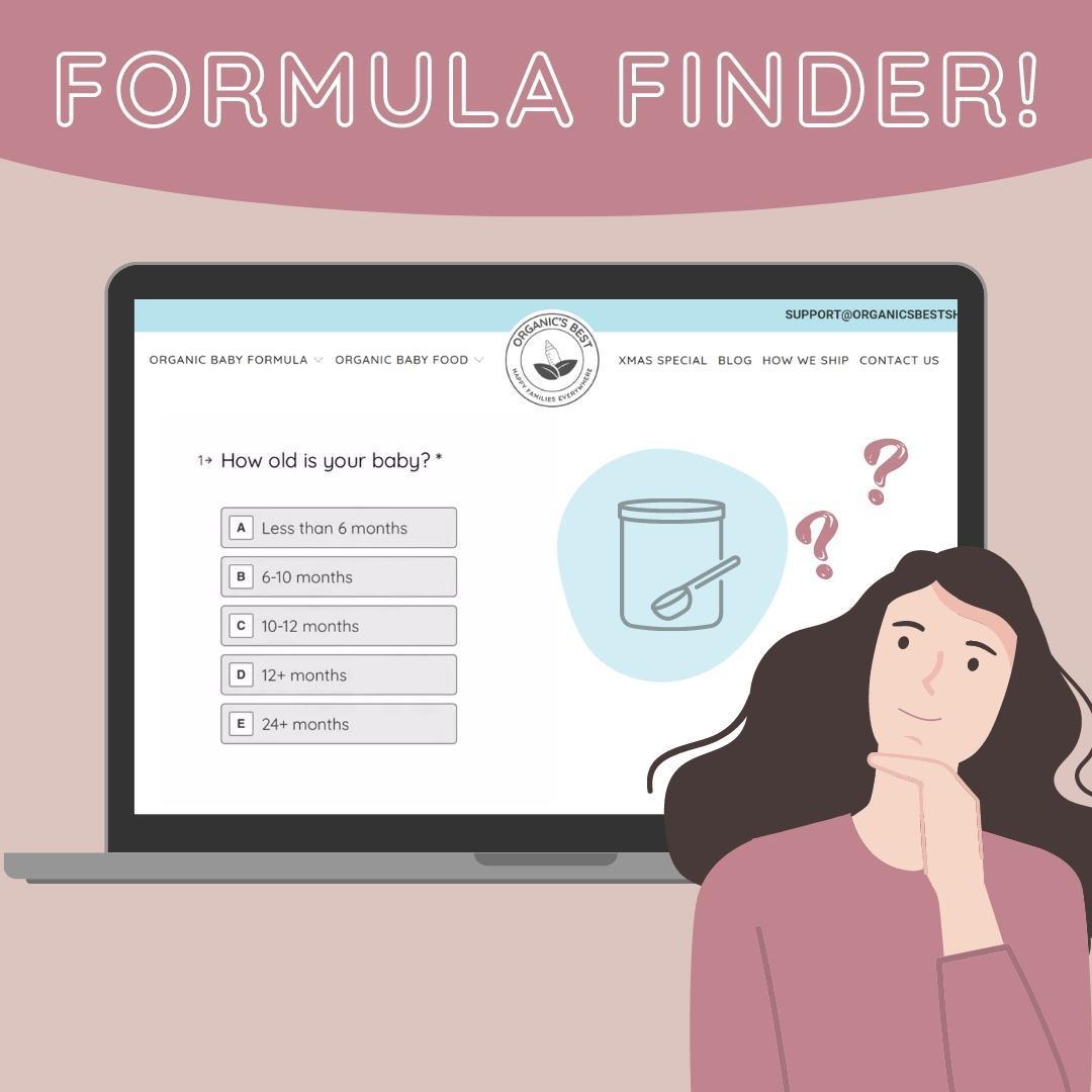 Formula Finder | Organic's Best