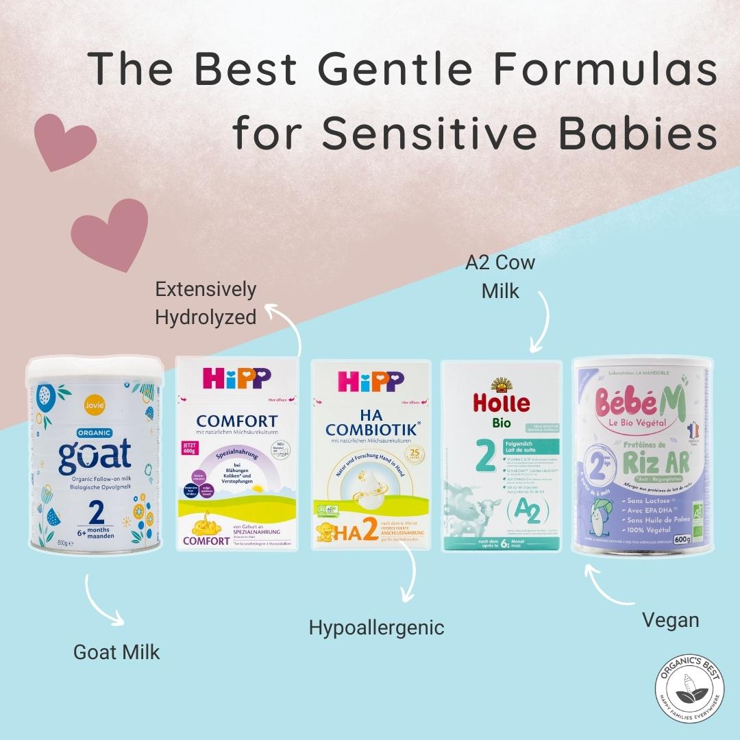 Best European Gentle Formulas for Sensitive Babies | Organic's Best