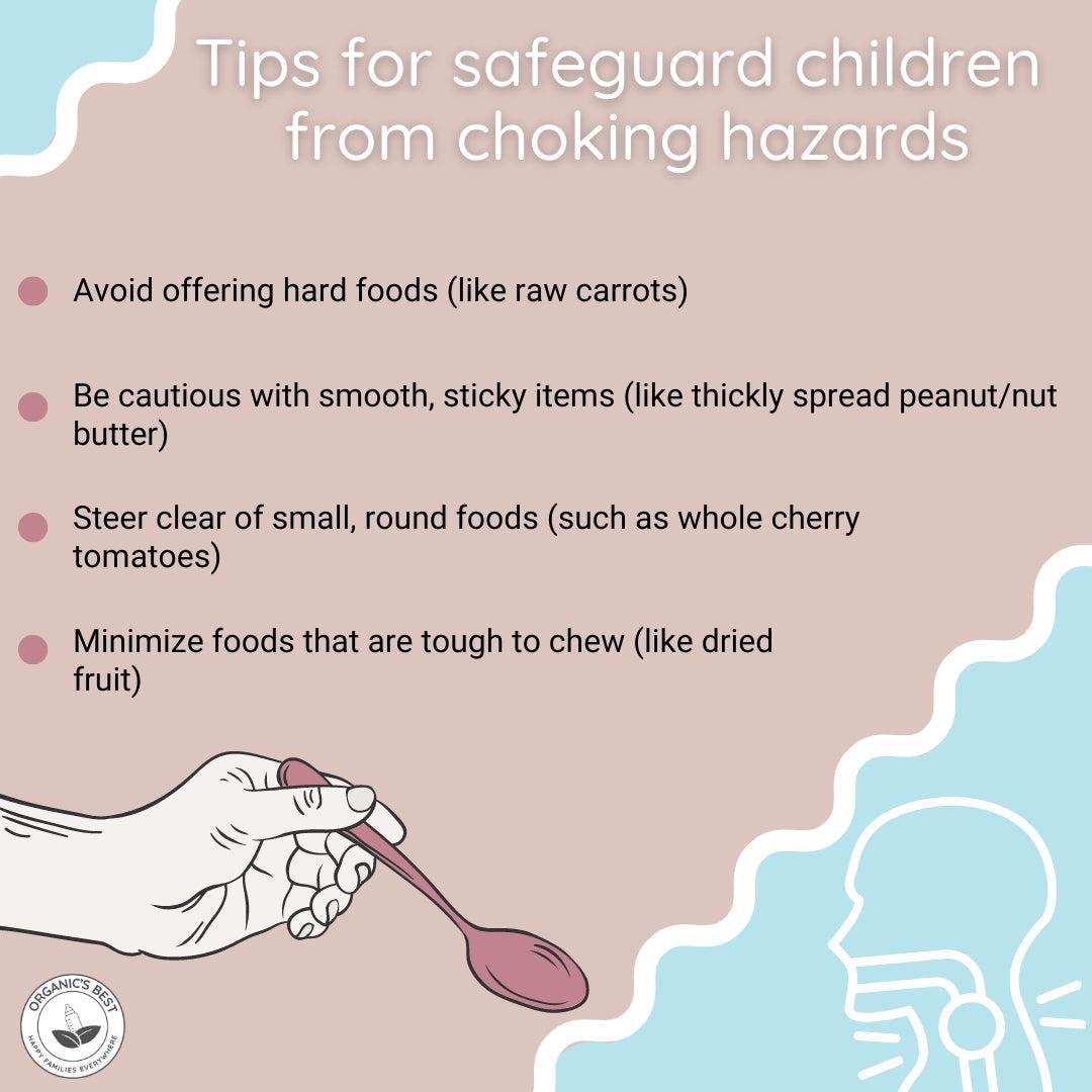 Tips for safeguard children from choking hazards | Organic's Best