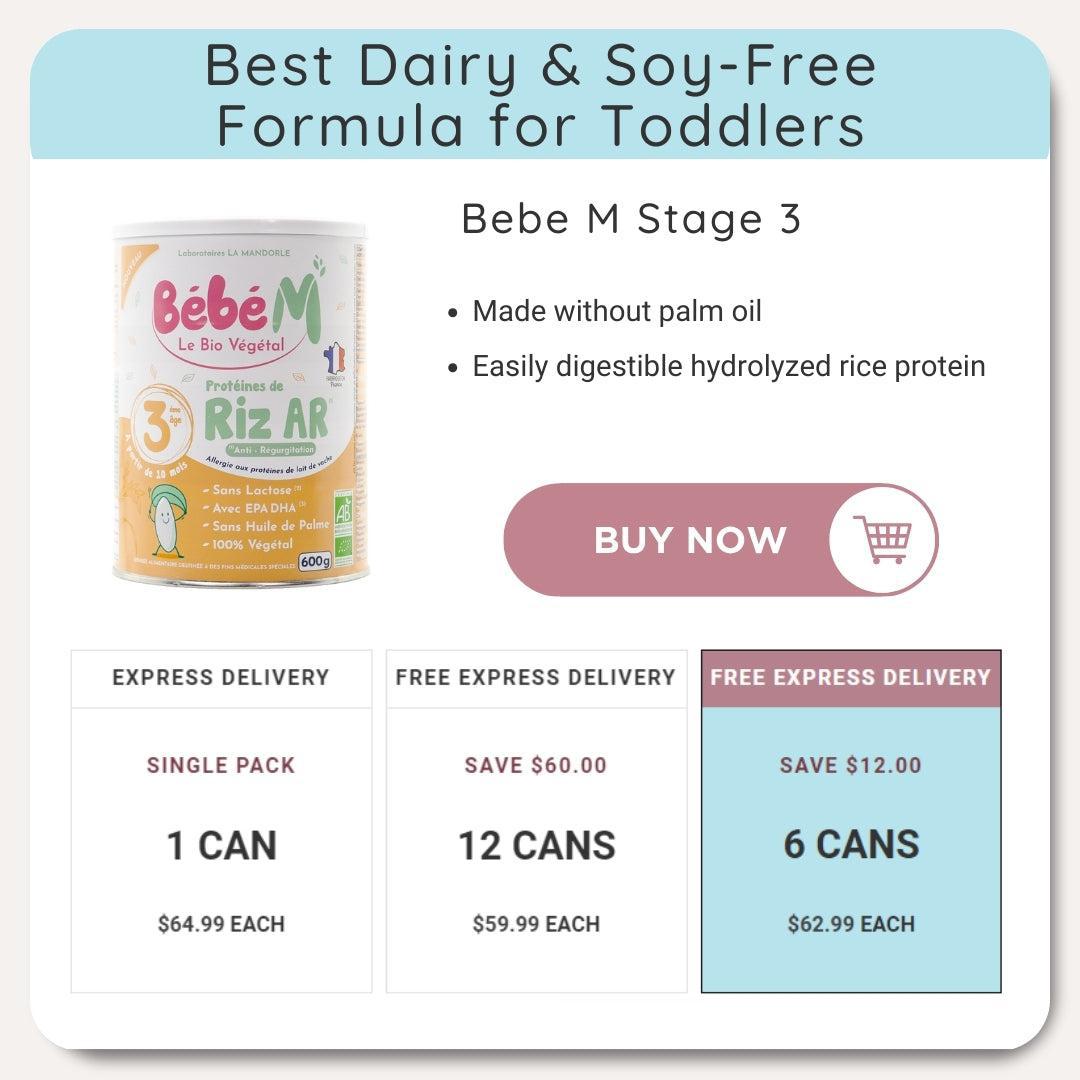 Best non-dairy, non-soy formula for toddlers | Organic's Best