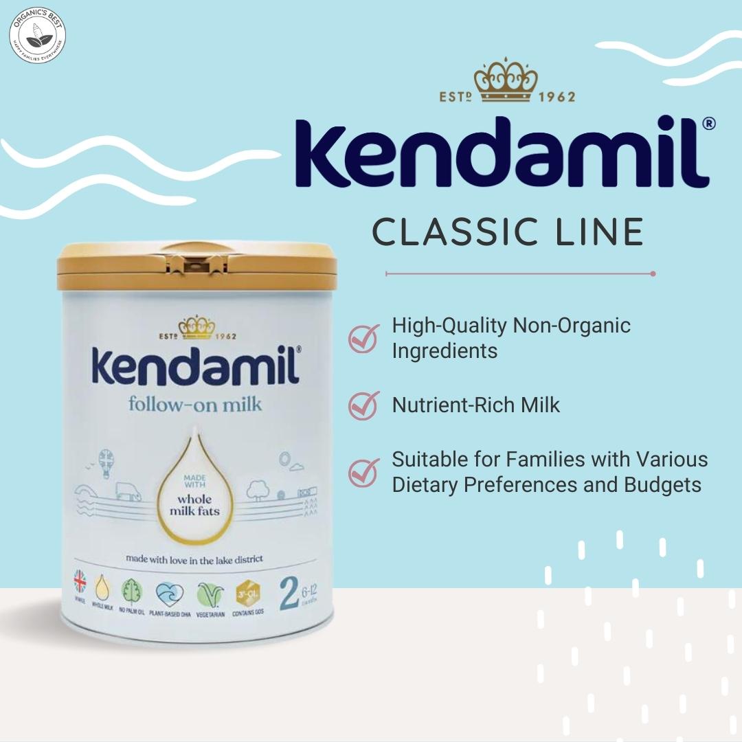 Kendamil classic formula traits | Organic's Best