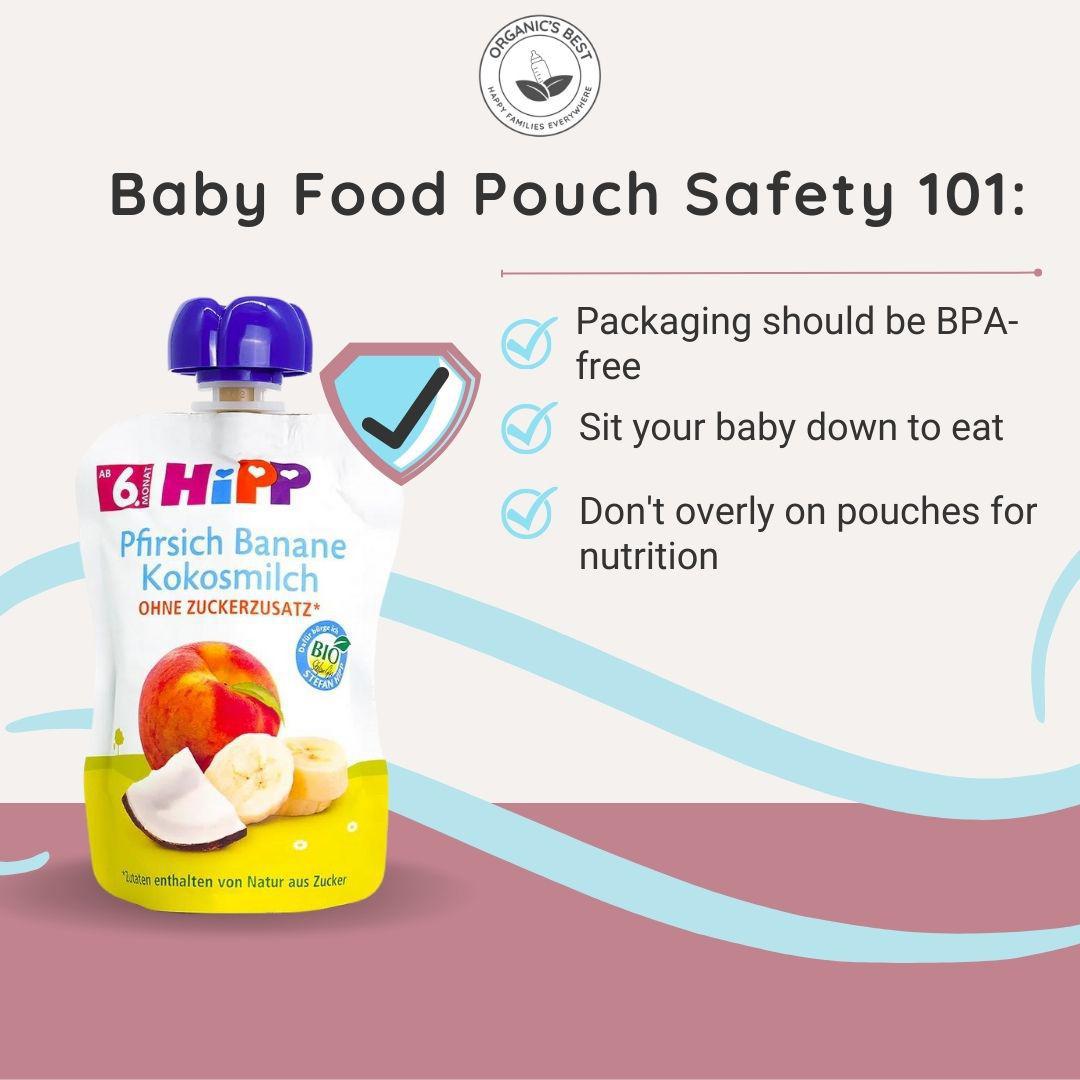 Safety of Baby Food Pouches | Organic's Best