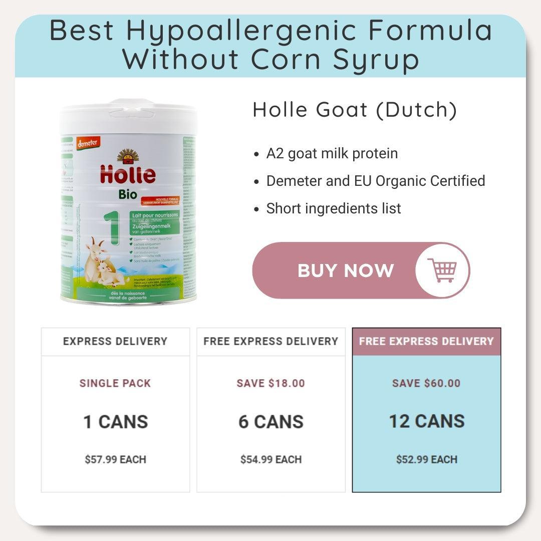 Holle Goat Dutch formula without corn syrup and palm oil | Organic's Best