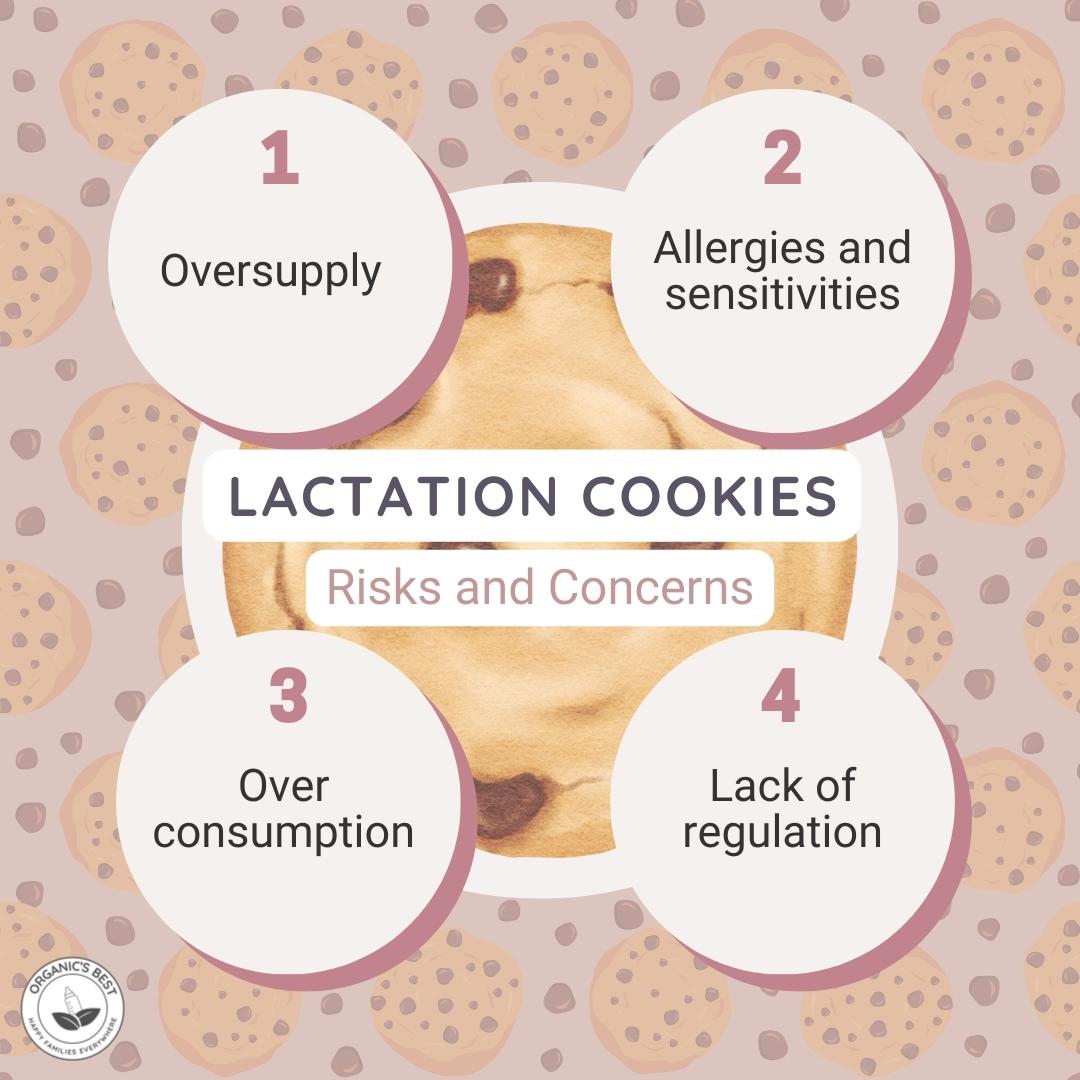 Risks and Concerns of Lactation Cookies | Organic's Best