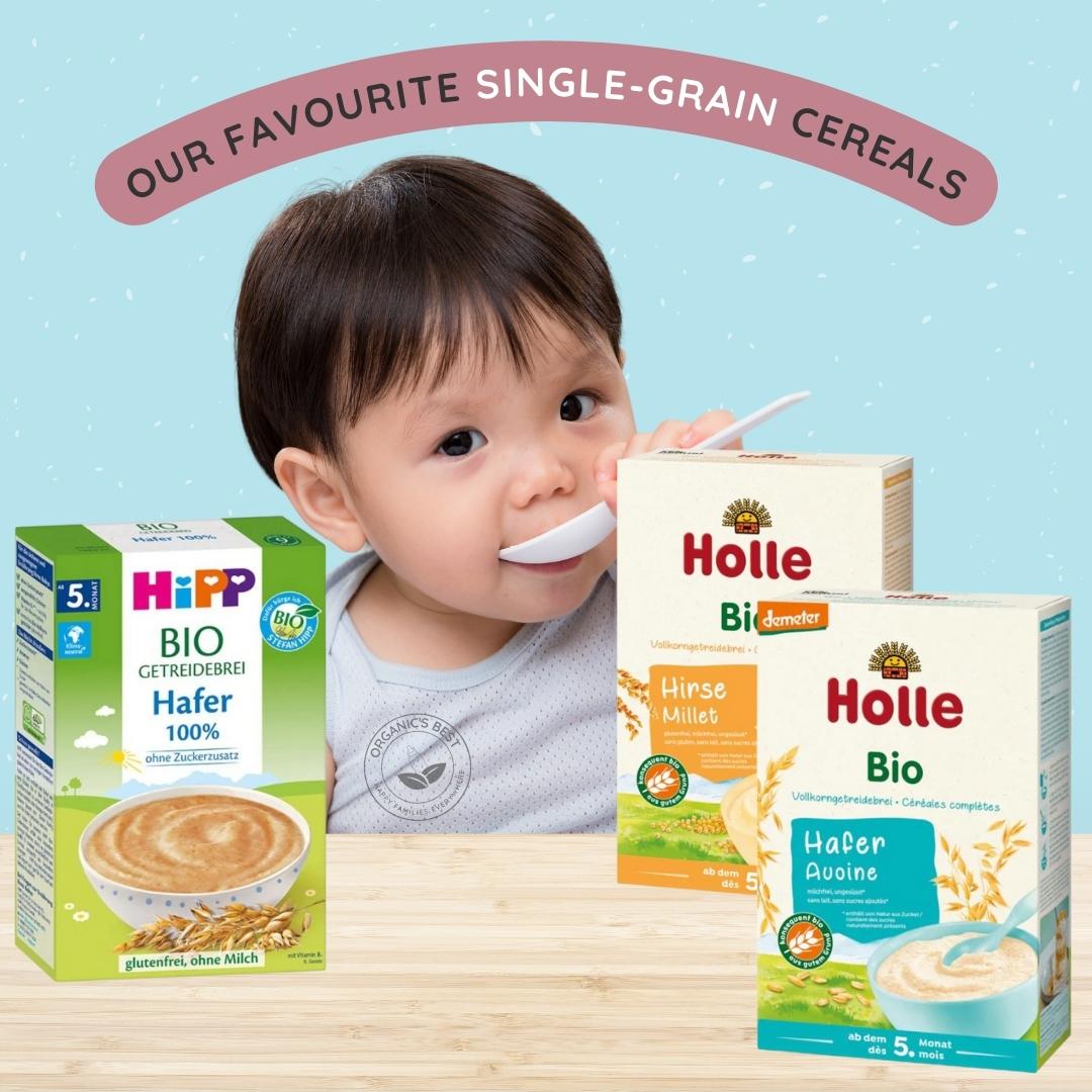 our favorite single-grain products from HiPP and Holle | Organic's Best