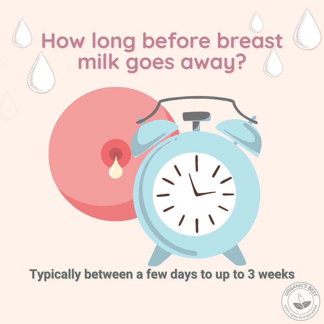 how long does it take for milk to dry up?  | Organic's Best