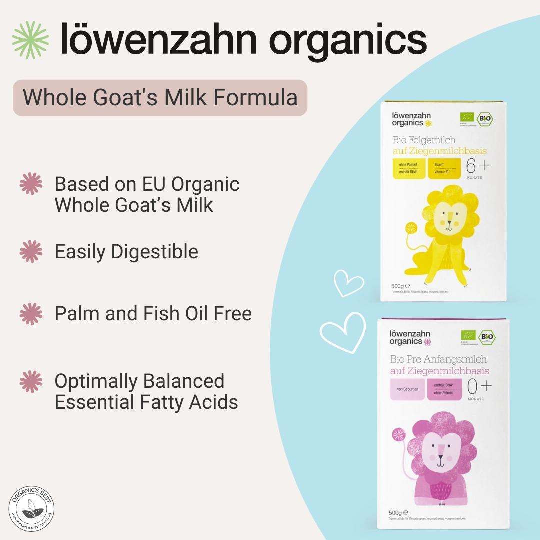 LO Whole Goat's Milk Formula | Organic's Best