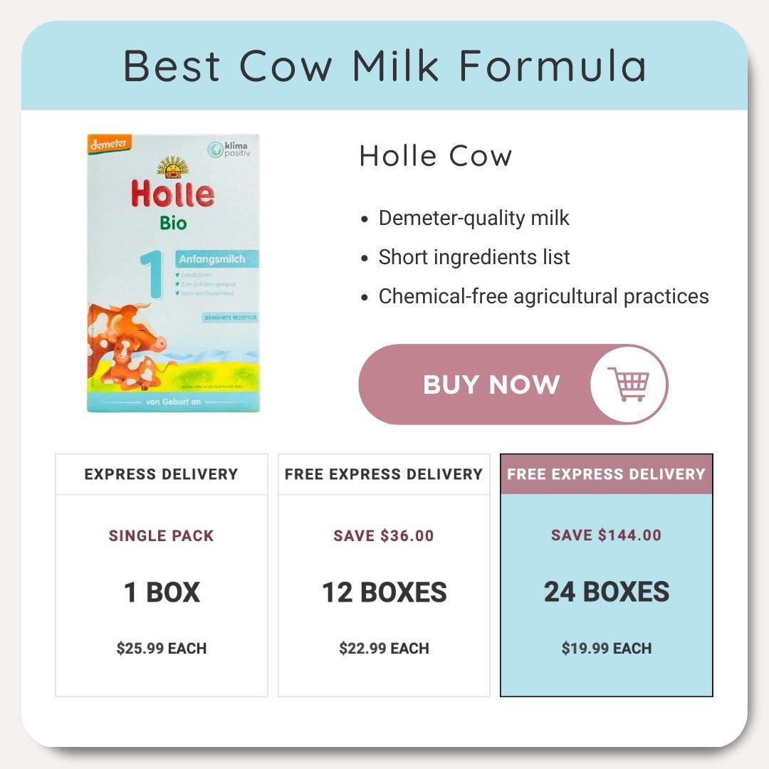 Holle Cow - Best Cow Milk Formula for Constipation | Organic's Best