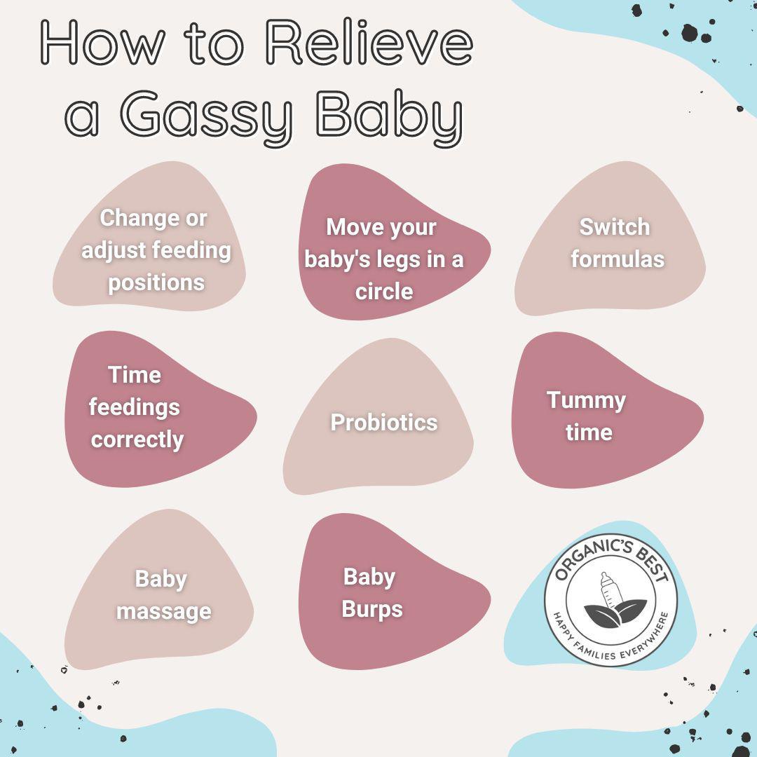 How to Relieve a Gassy Baby | Organics Best