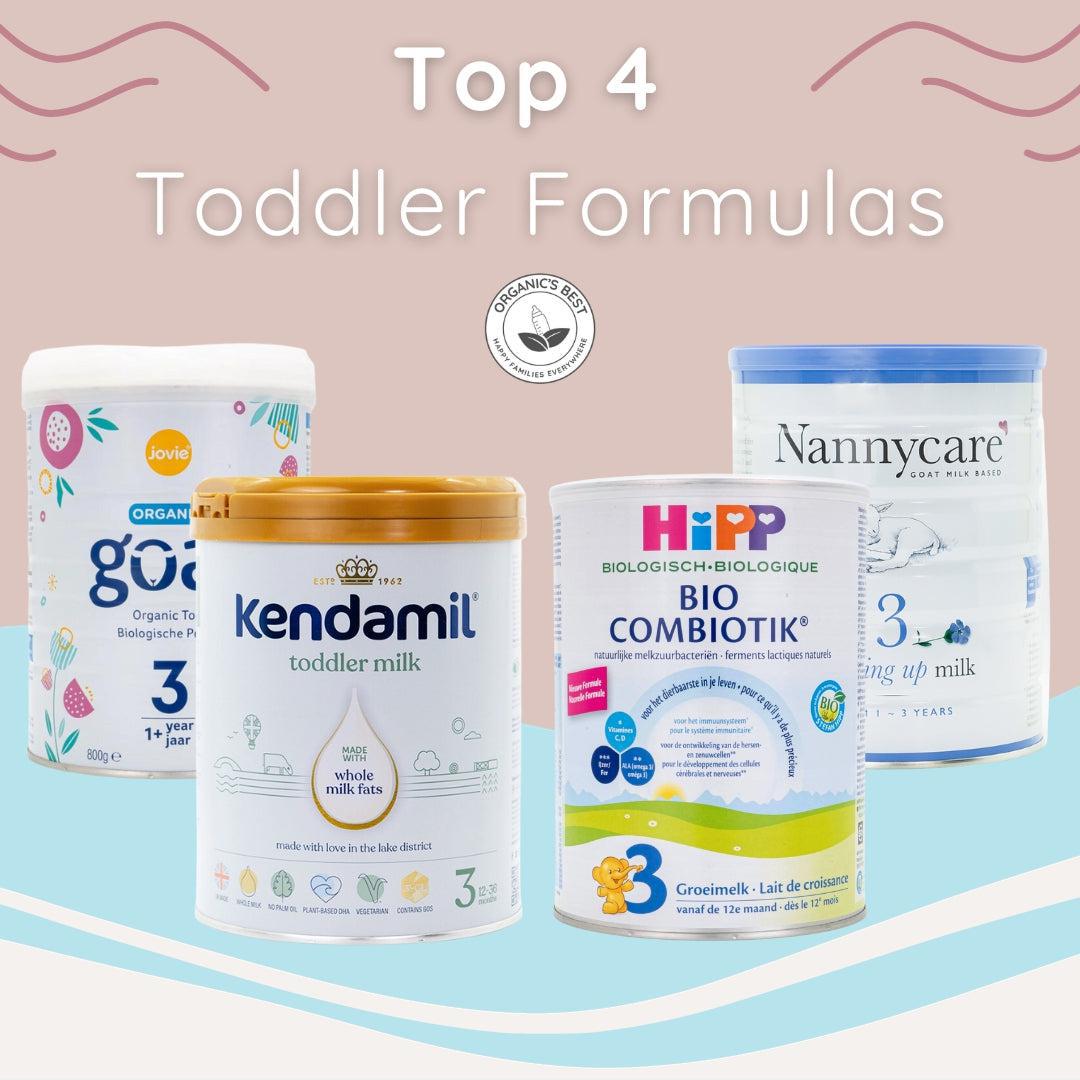 Top 4 Toddler Formulas | Organic's Best