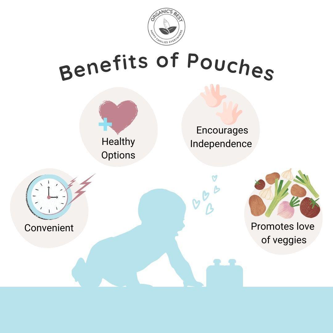 Baby Food Pouches Benefits | Organic's Best