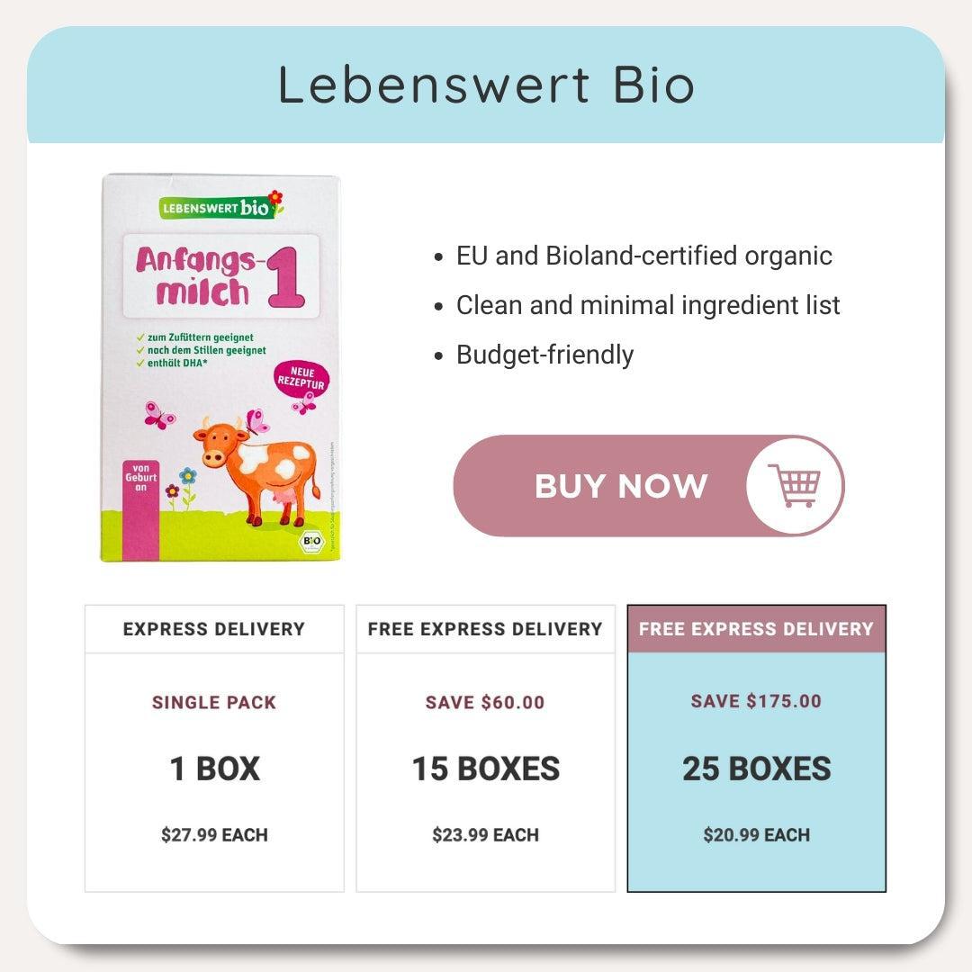 Lebenswert bio best german formula | Organic's Best