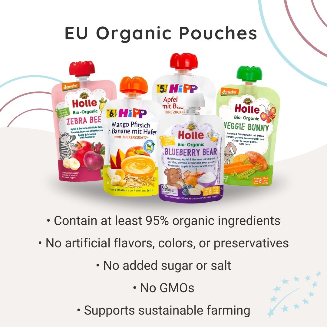 European Organic Baby Food Pouches | Organic's Best