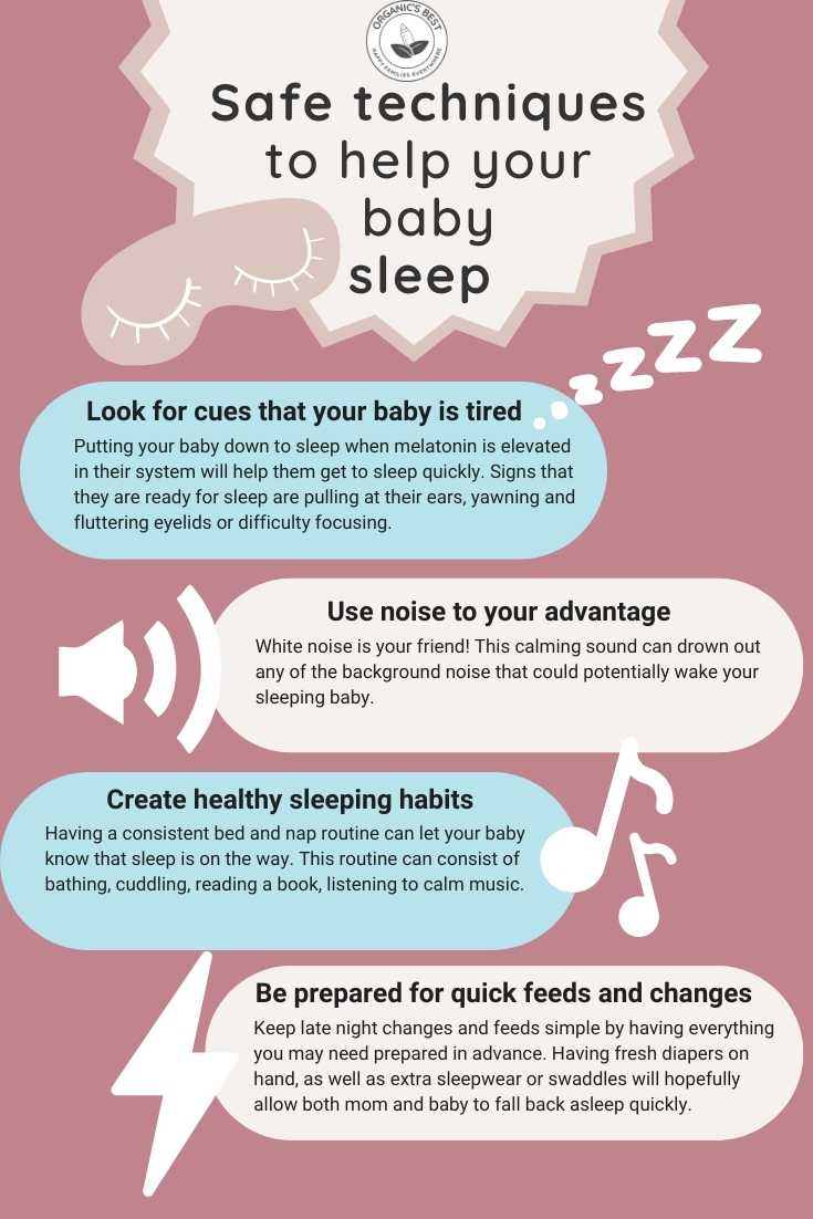 Safe techniques to help your baby sleep