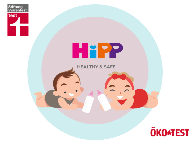Your baby's health and making safe baby products is our top priority. Independent test institutes - such as Öko-Test or Stiftung Warentest - regularly examine our baby food