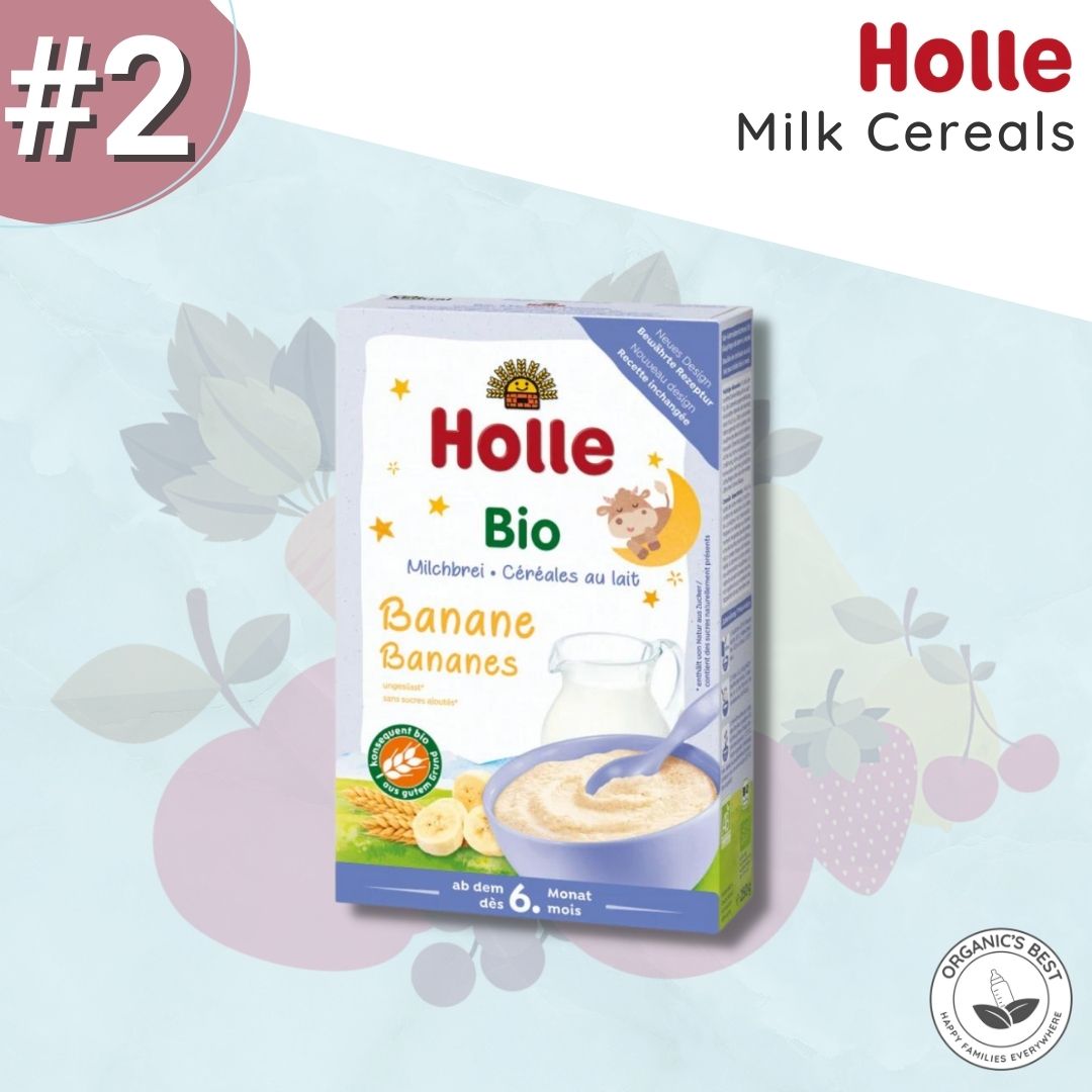 #2 Holle Organic Milk Cereals | Organic's Best