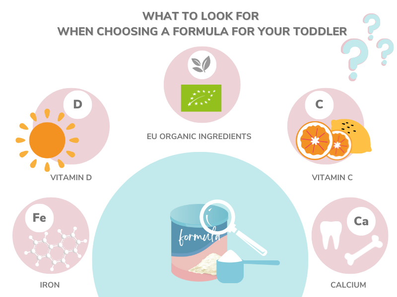 What to Look For in a Toddler Formula?