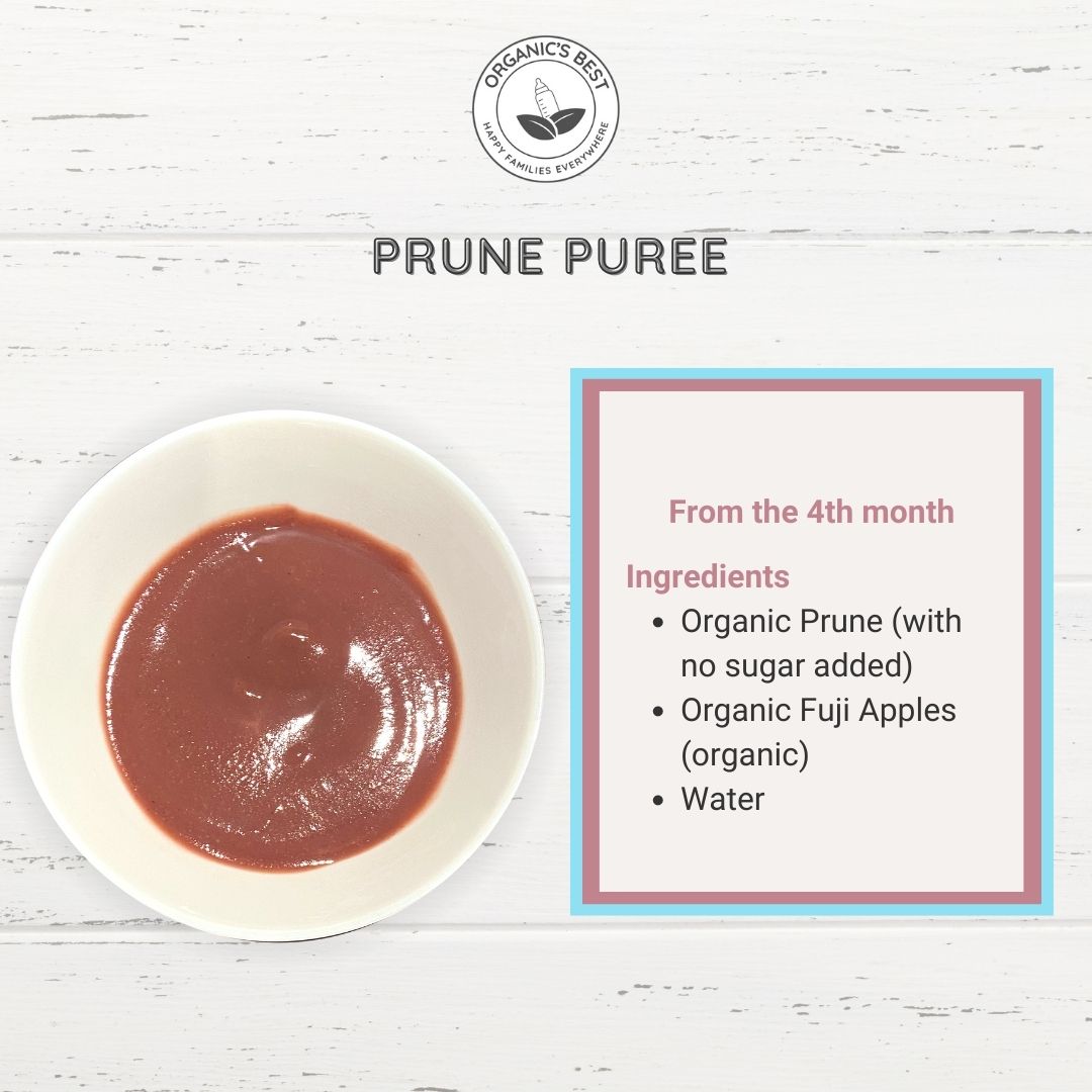 Prune Puree | Baby Food Stage 1