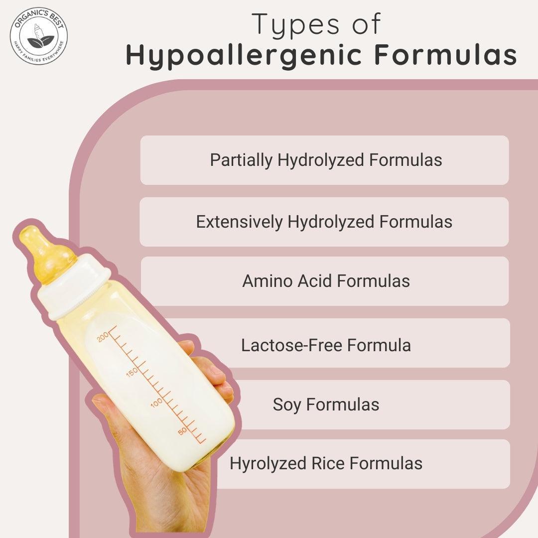 Different Types of Hypoallergenic Baby Formula | Organic's Best