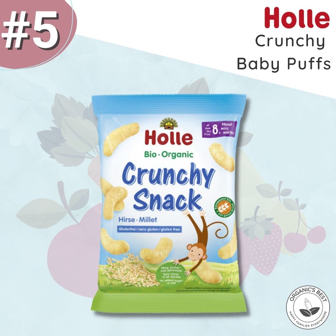 #5 Holle Crunchy Baby Puffs | Organic's Best