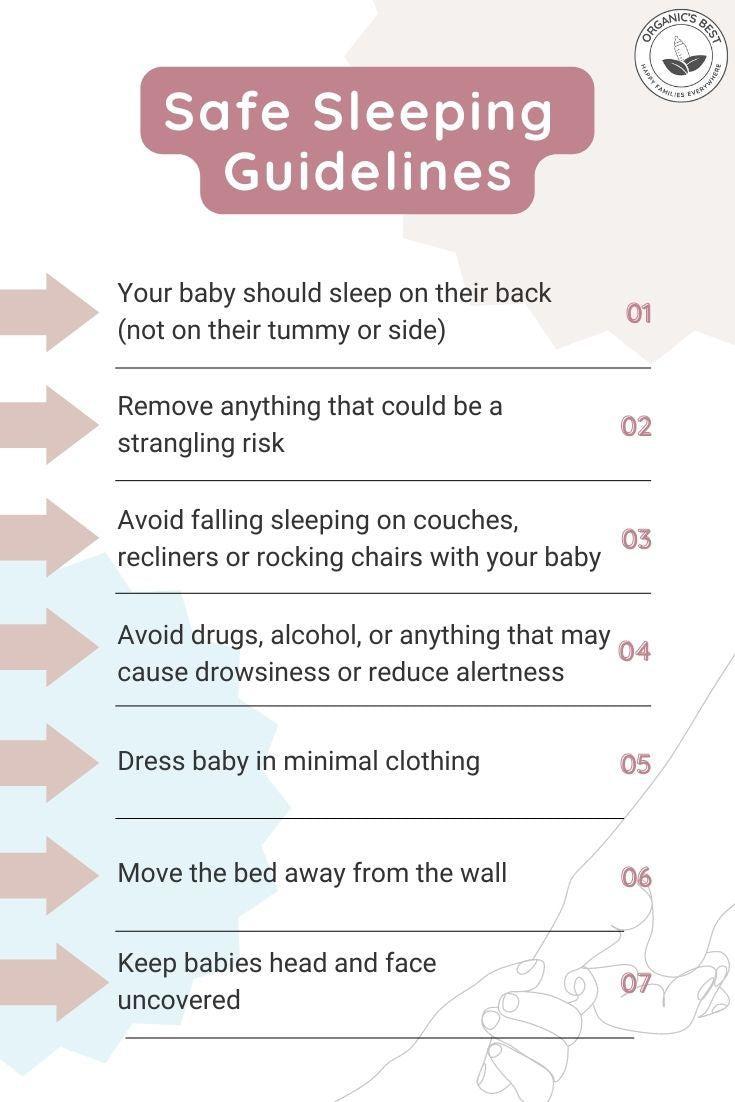 Safe baby sleep guidelines | Organic's Best