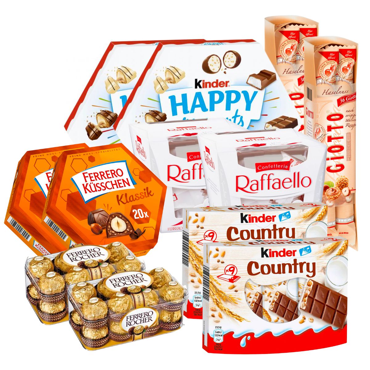 Ferrero Chocolate Bundle (6 X 2)