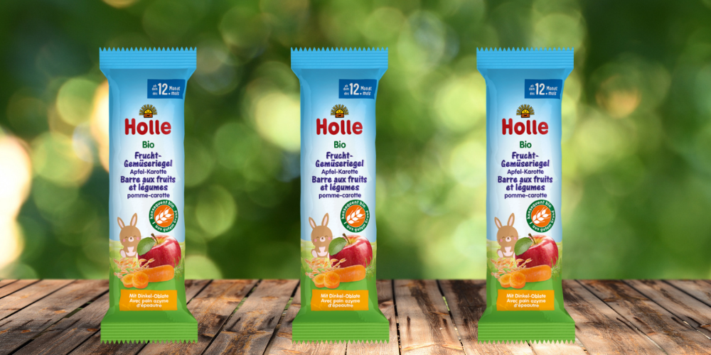 Holle Snack Bars - Carrot & Apple | Organic's Best