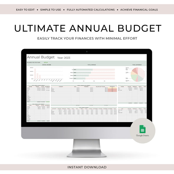 Ultimate Annual Budget