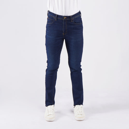 Petrol Basic Denim Pants for Men Skin Tight Fitting Mid Rise Trendy fashion  Casual Bottoms Dark Shade Jeans for Men 123518-U (Dark Shade)