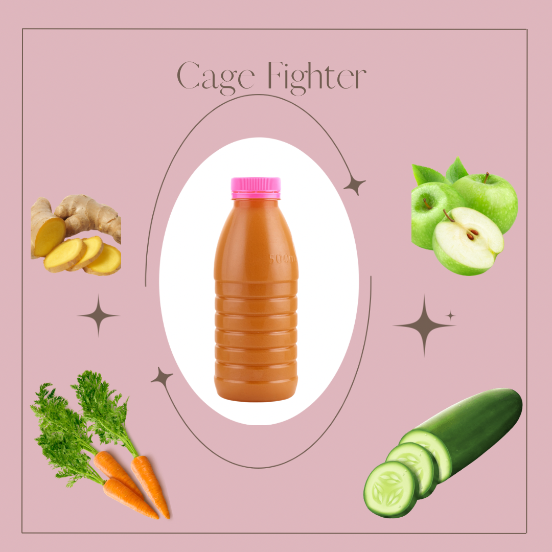 Cage Fighter Juice Bottle