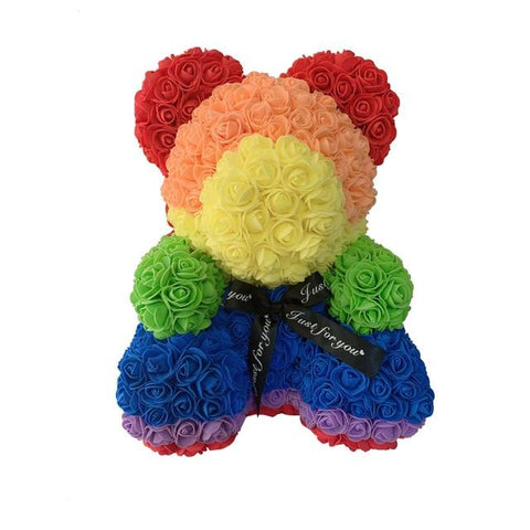 Rainbow Tedi Rose Bear (テディ)