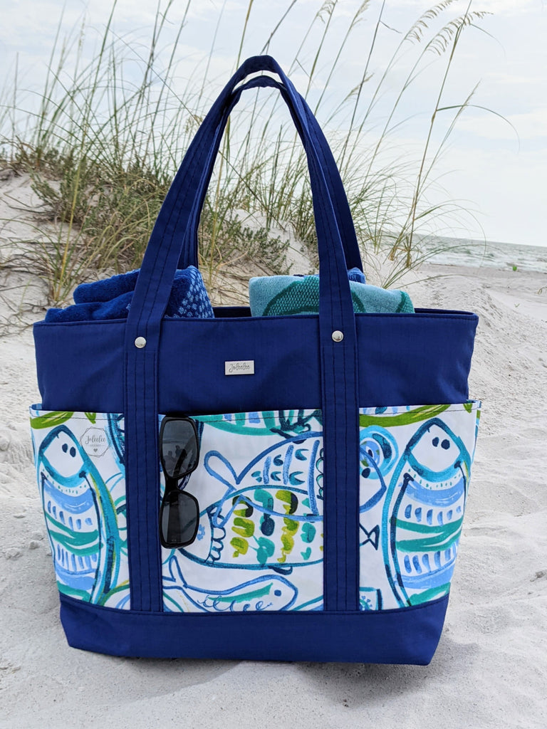 The Sunset Beach Tote Digital Pattern – Kaya Papaya Design