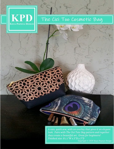 The Elegant Tissue Box Cover Digital Pattern – Kaya Papaya Design