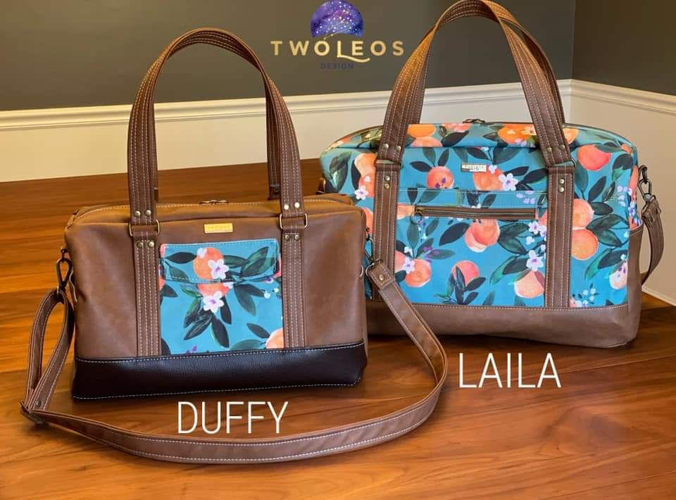 The Duffy Bag Digital Pattern – Kaya Papaya Design